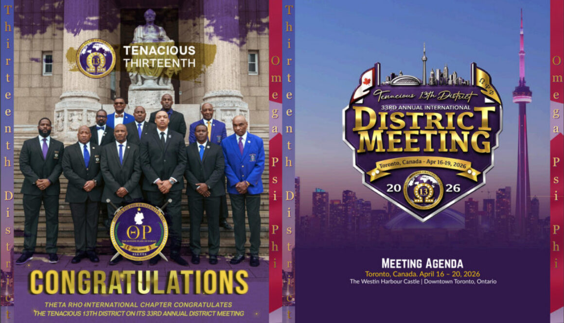 Tenacious thirteenth 33rd annual internation district meeting
